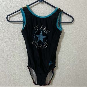 Texas Dreams Plum Adult Small Gymnastics Leotard!